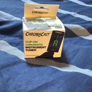 Clip-On Chromatic Instrument Tuner - Black